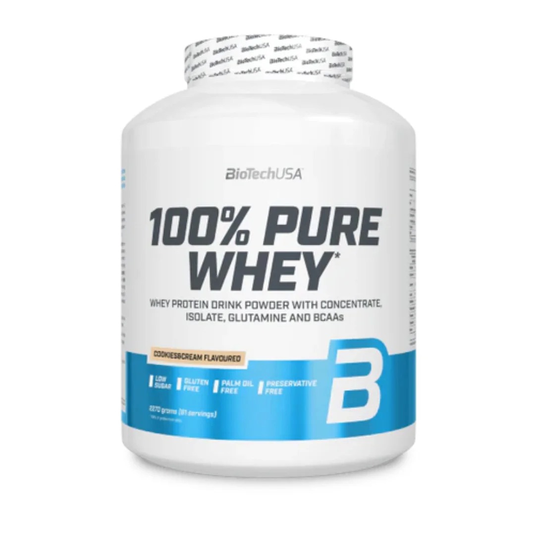 BiotechUSA 100% Pure Whey Protein Powder