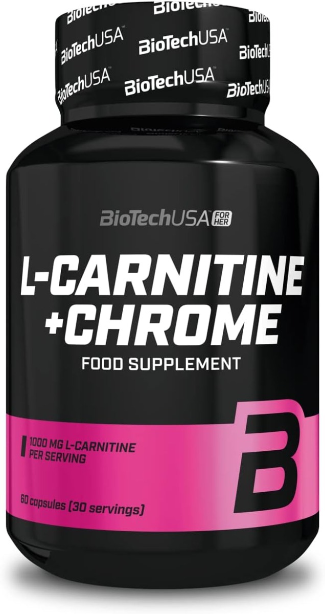 BiotechUSA L-Carnitine 1000mg – 60 Tablets