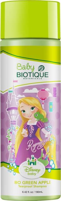 Baby Biotique Disney Bio Green Apple (Princess) Tearproof Shampoo 8489 -190ml