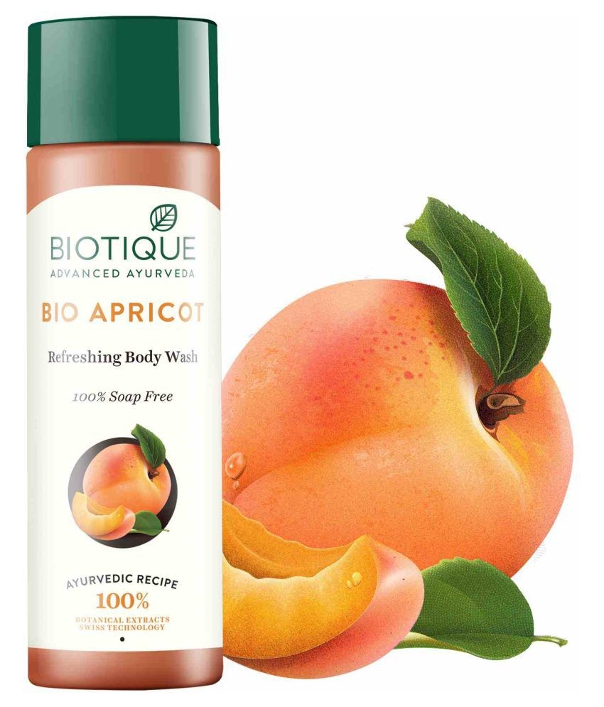 Biotique Apricot Refreshing Body Wash 100% Soap Free