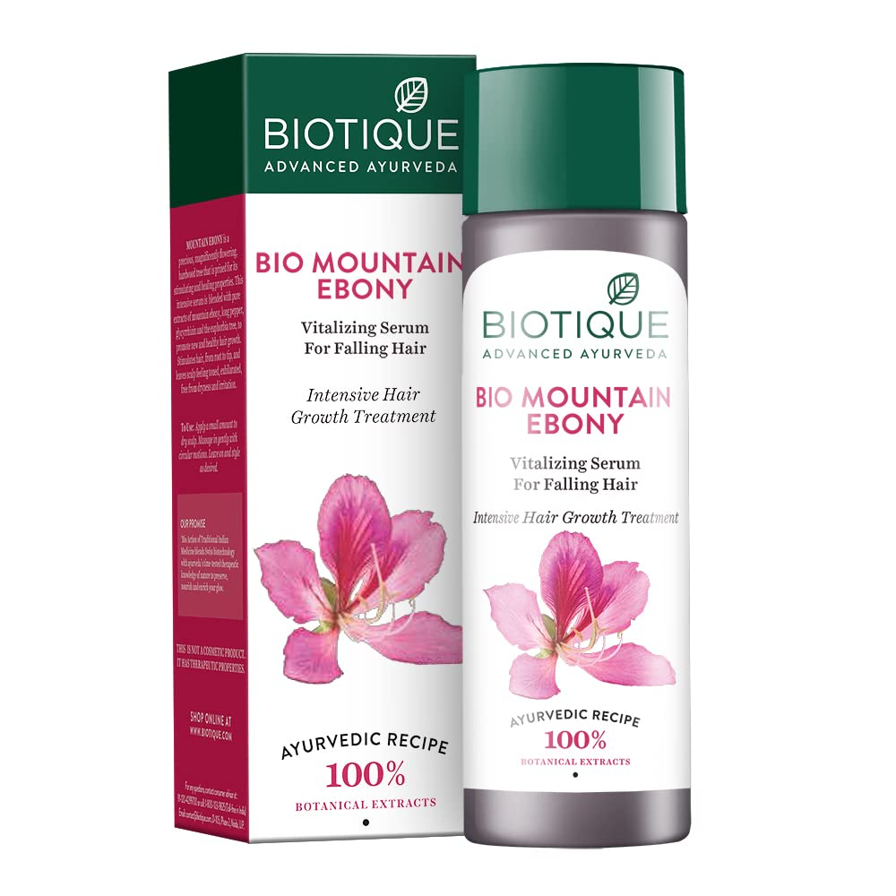 Biotique Mountain Ebony (Vitalizing Serum for Falling Hair) 120 Ml