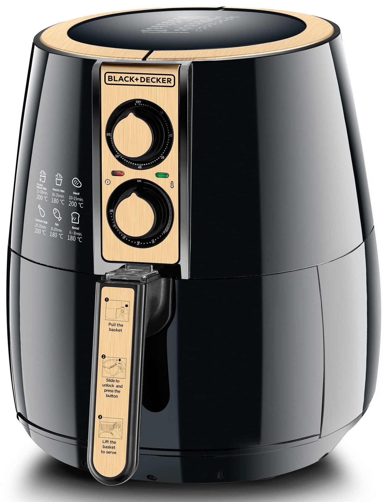 Black & Decker AF300-B5 4 Liter Manual Aerofry