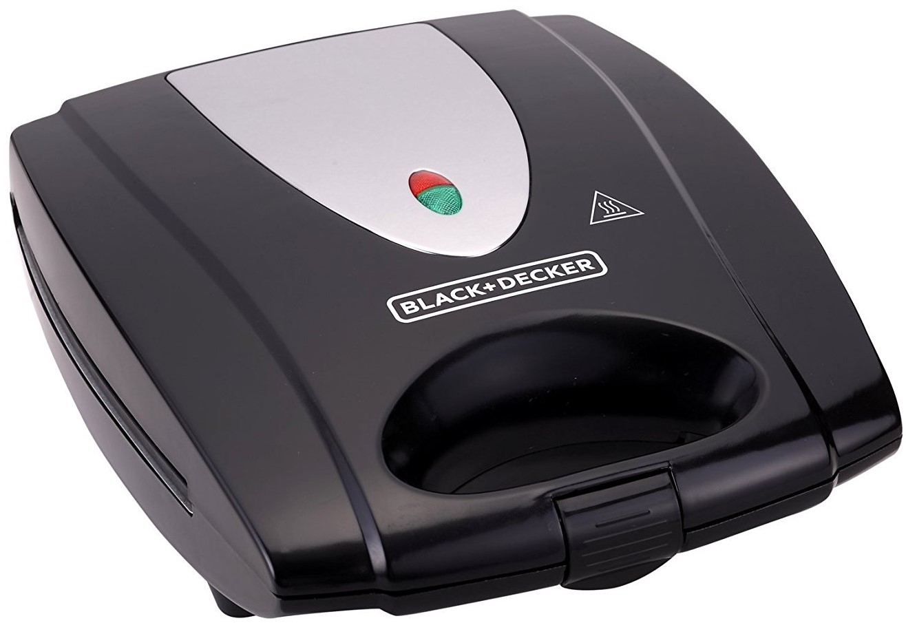 Black & Decker Lifestyle TS4080 1400-Watt 4 Slice-Interchangeable Plate Sandwich and Grill Maker