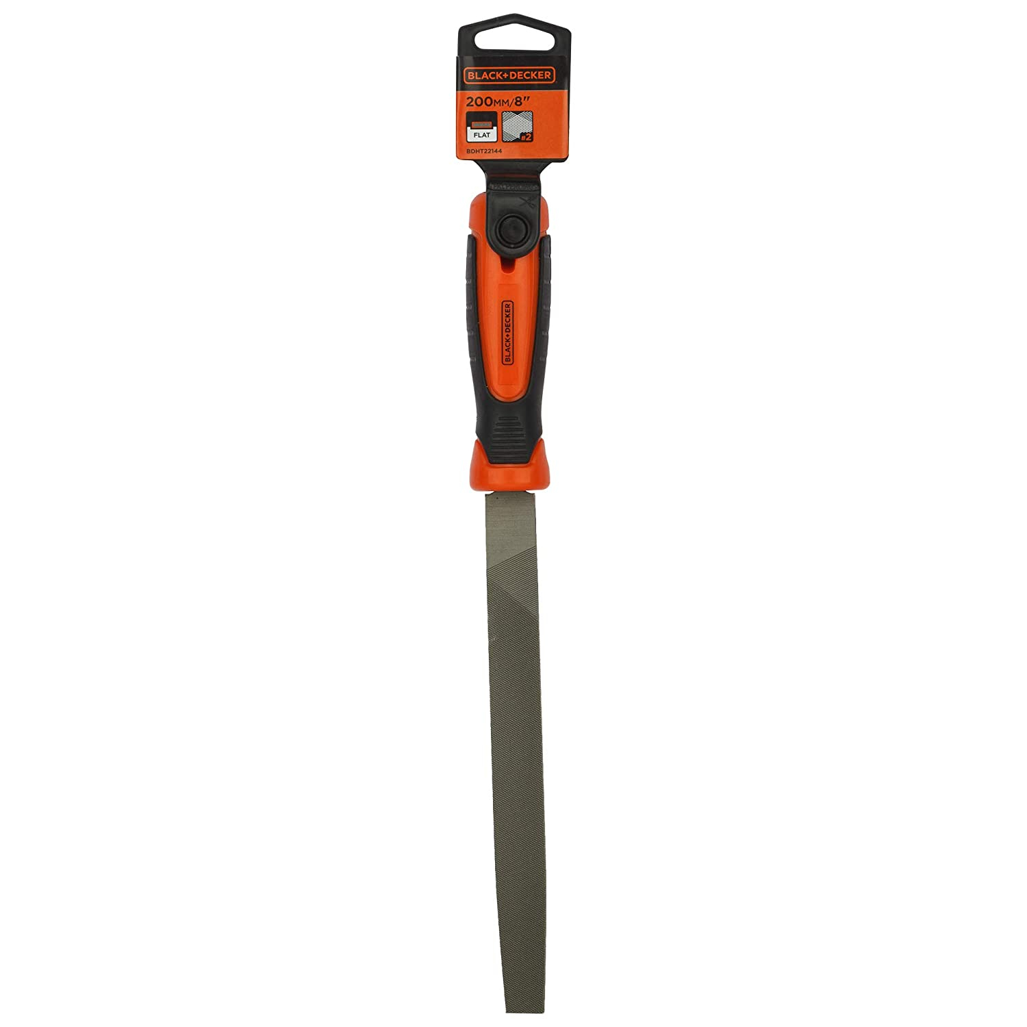 Black + Decker 2nd Cut Flat File 200mm (BDHT22144)