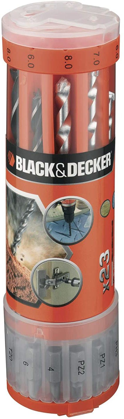 Black and Decker Drill Bit 23 Pc Set A7102-XJ