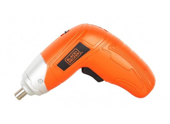 Black + Decker 3.6V Lithium Screwdriver + 10 Bit Set - (KC3610-B5)