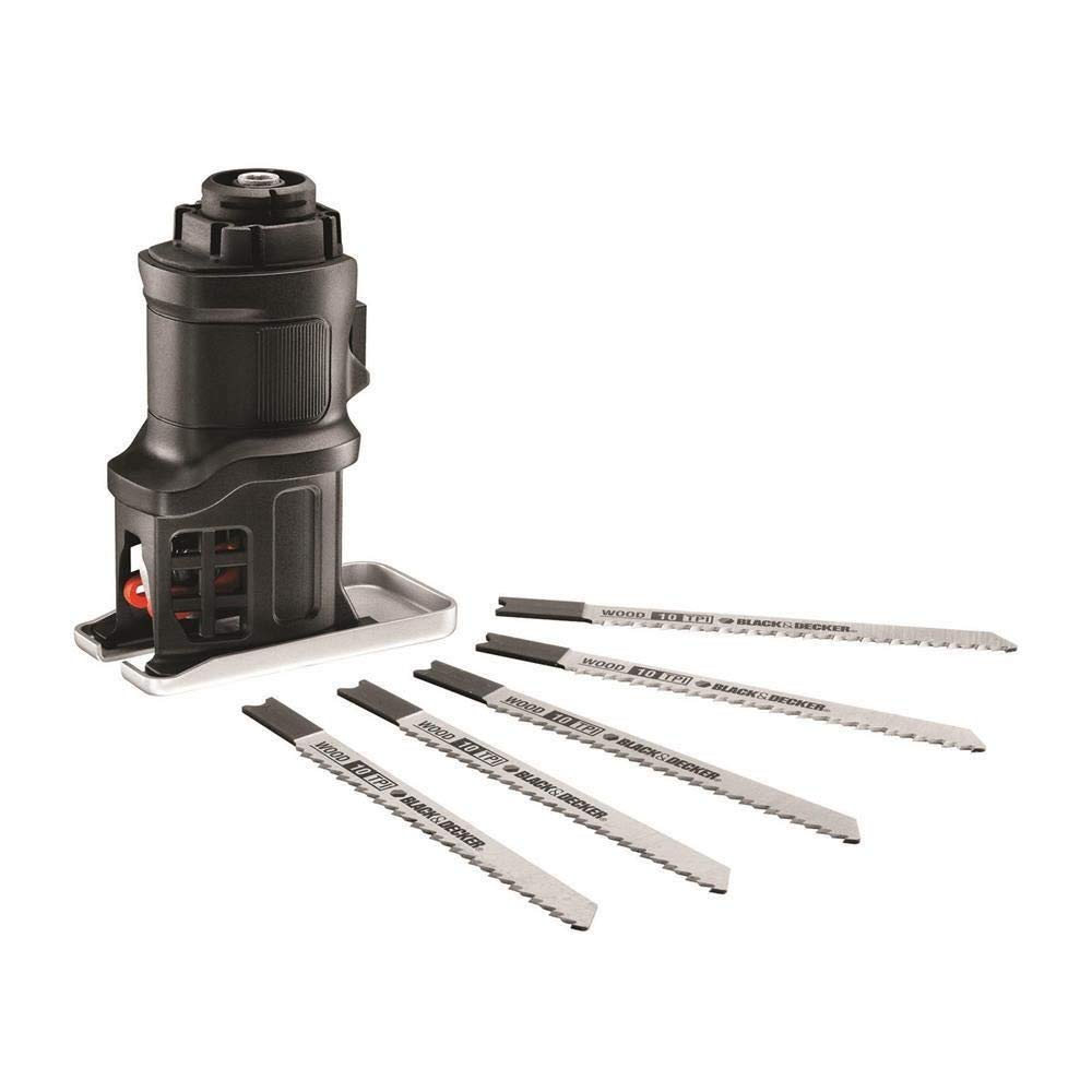 Black+Decker MTJS1-XJ Orange & Black Multievo Multitool Jigsaw Attachment