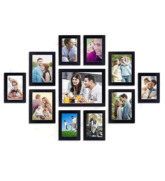 Wall Decor Frames Set of 11