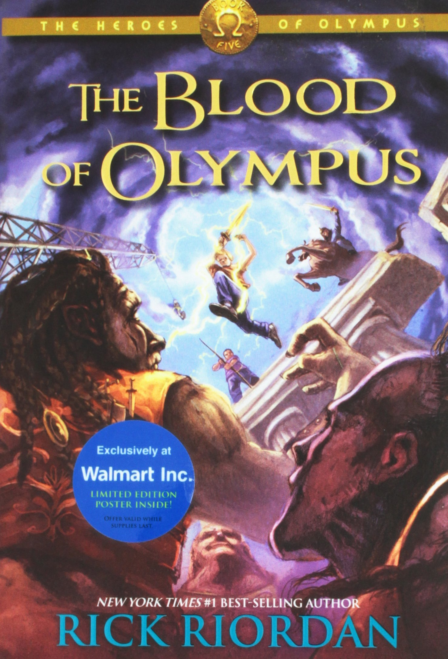 The Blood of Olympus by Rick Riordan