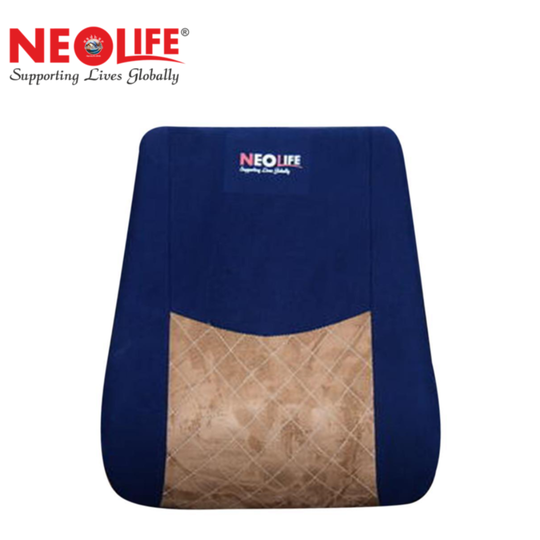 NEOLIFE Blue Back Rest Spine Support Pillow Bolster