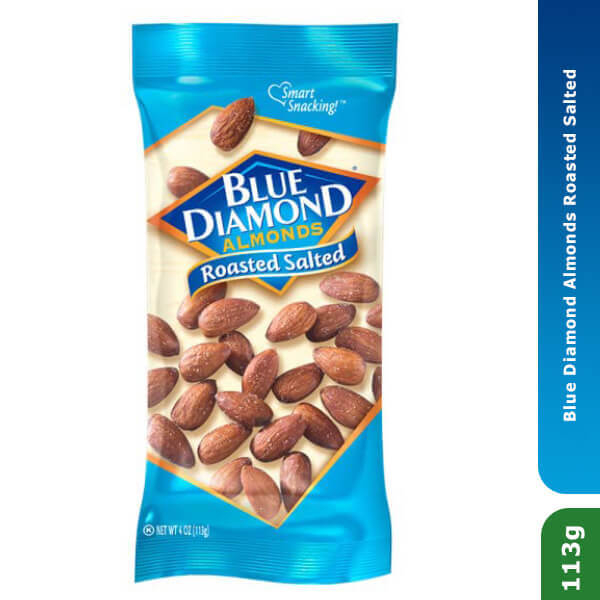 Blue Diamond Almonds Roasted Salted 113gm
