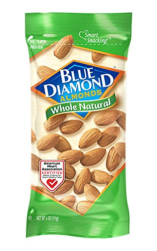 Blue Diamond Almonds Whole Natural 113gm