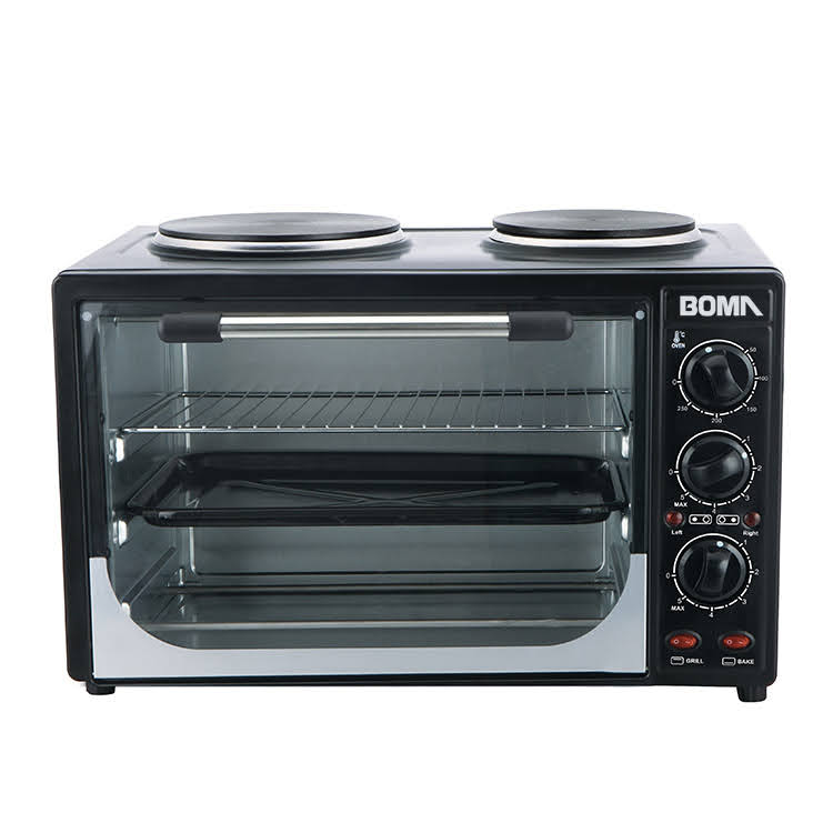Boma Electric Oven - BOMA Electric Oven With Two Plates With 2 Burner Electric Toaster Oven For Bread