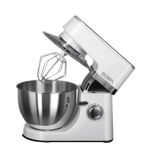 Boma Multifunction Stand Mixer with 6l Stainless Steel Bowl , 8-Speed Electric Standing Food Mixer