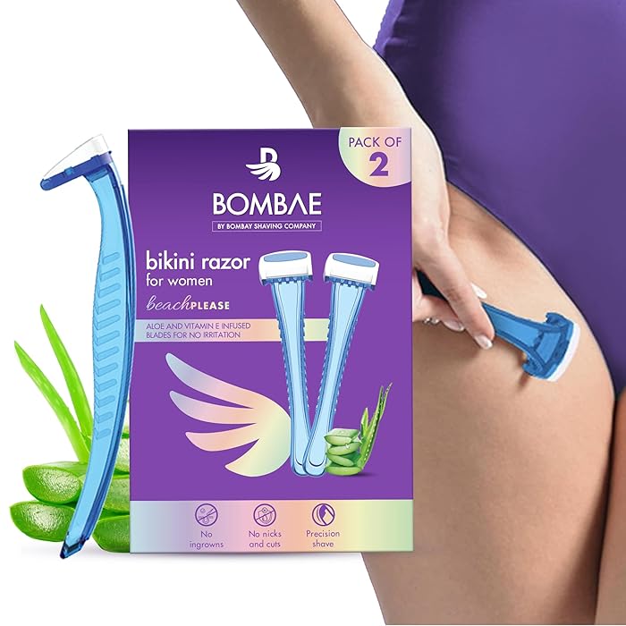 Bombae Bikini Razor - Pack of 2