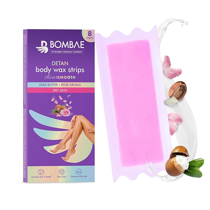 Bombae Body Wax Strips - Dry Skin 8+2