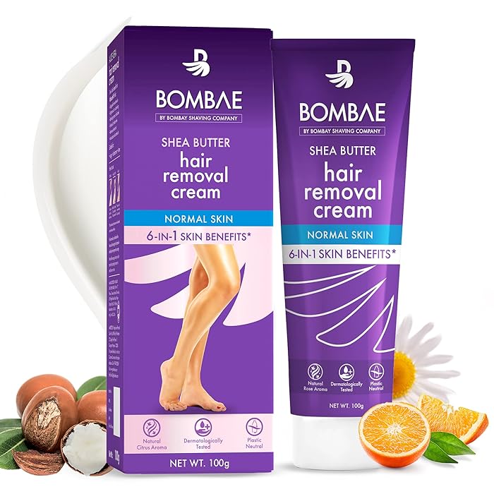 Bombae Shea Butter Hair Removal Cream 100g