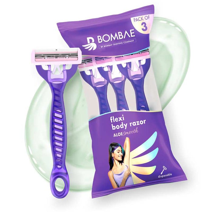 Bombae Flexi Body Razor Pack of 3