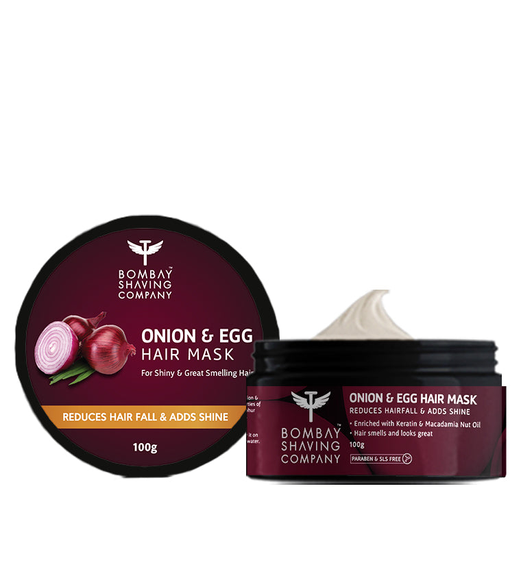 Bombay Shaving Company Onion & Egg Hair Mask 100gm