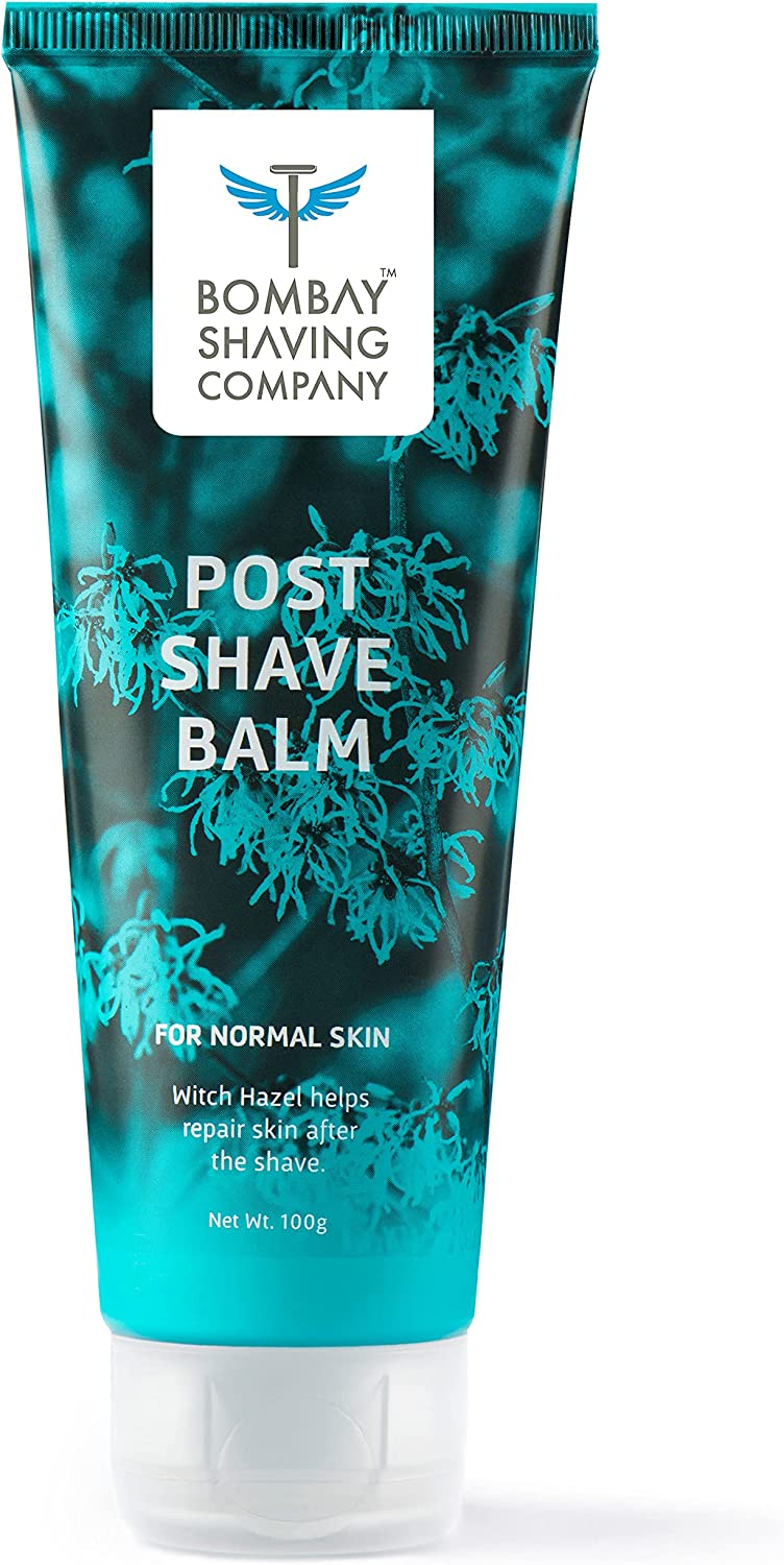 Bombay Shaving Company Post-Shave Balm After Shave With Witch Hazel, Alcohol Free, 100g