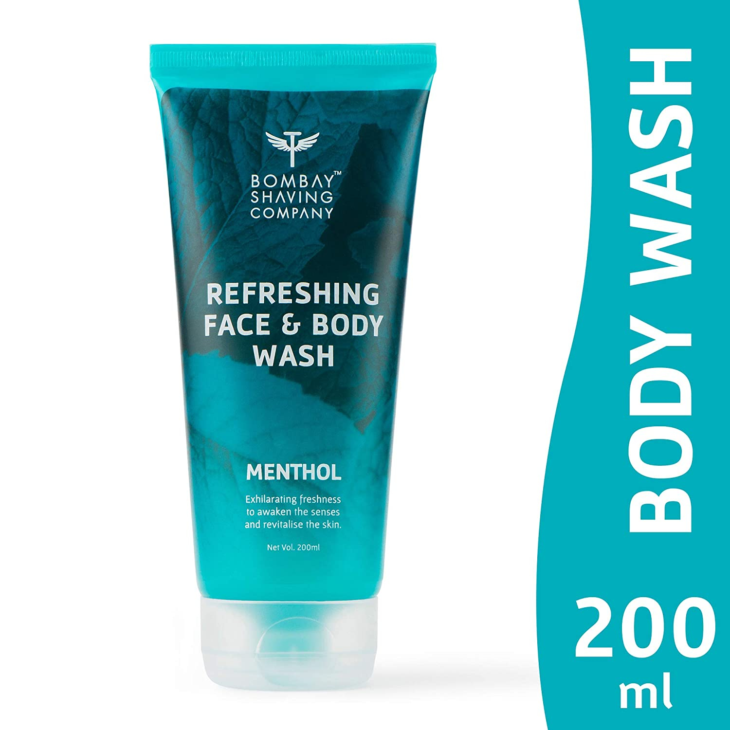 Bombay Shaving Company Refreshing Face & Body Wash - With Menthol - 200 ml