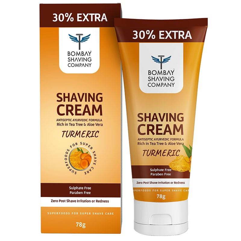 Bombay Shaving Company Shaving Cream - Turmeric 78 Gm