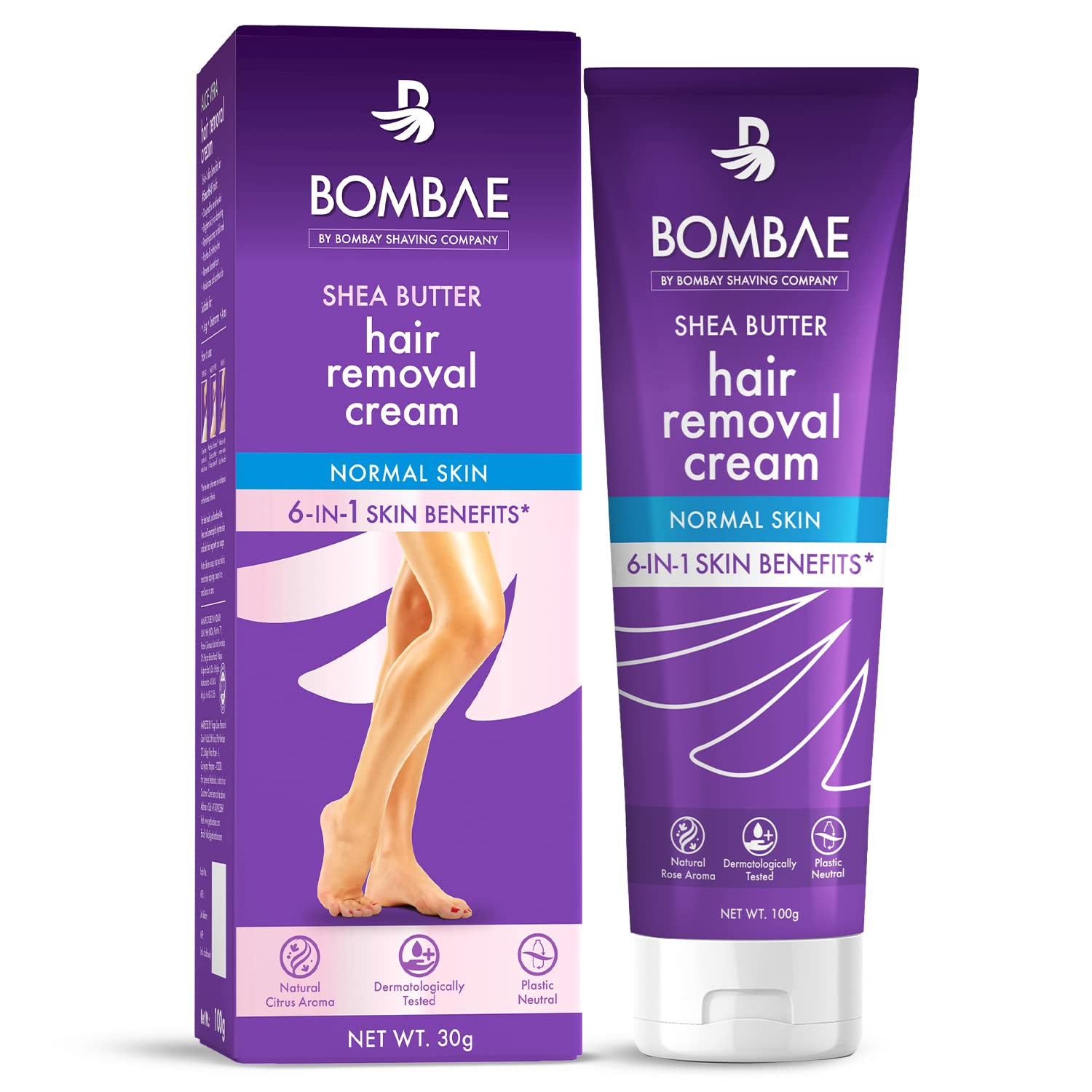 Bombay Shaving Company Shea Butter Hair Removal Cream - 30 g