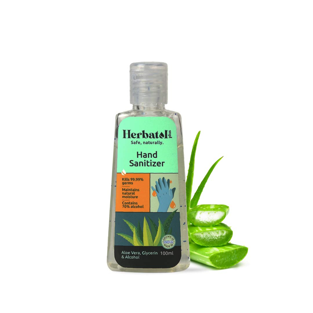 Bombay Shaving Company Herbatol Plus Pocket Hand Sanitizer - 100ml