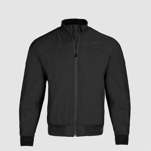 Wildcraft Men's Bomber Jacket-Anthracite-XXL