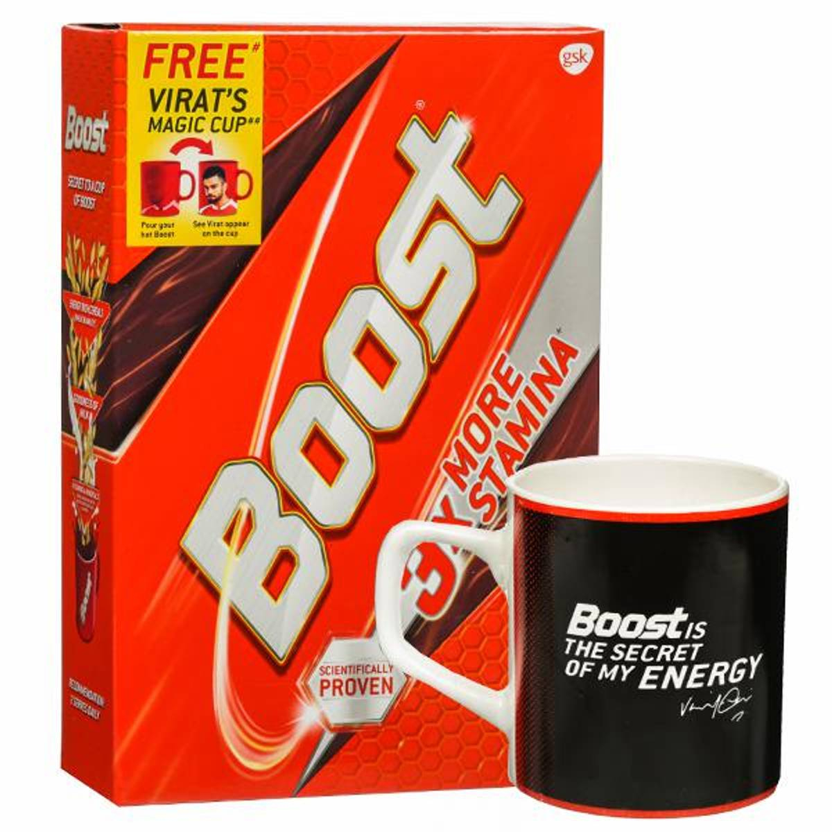 Boost 3X More Stamina 500G Free Mug