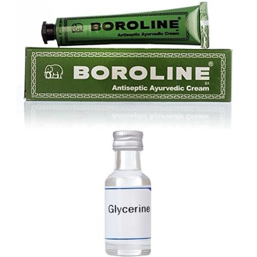 Boroline 20gm With Glycerin 100ml For Skin, Body, Face Moisturizing Cream/ Lotion
