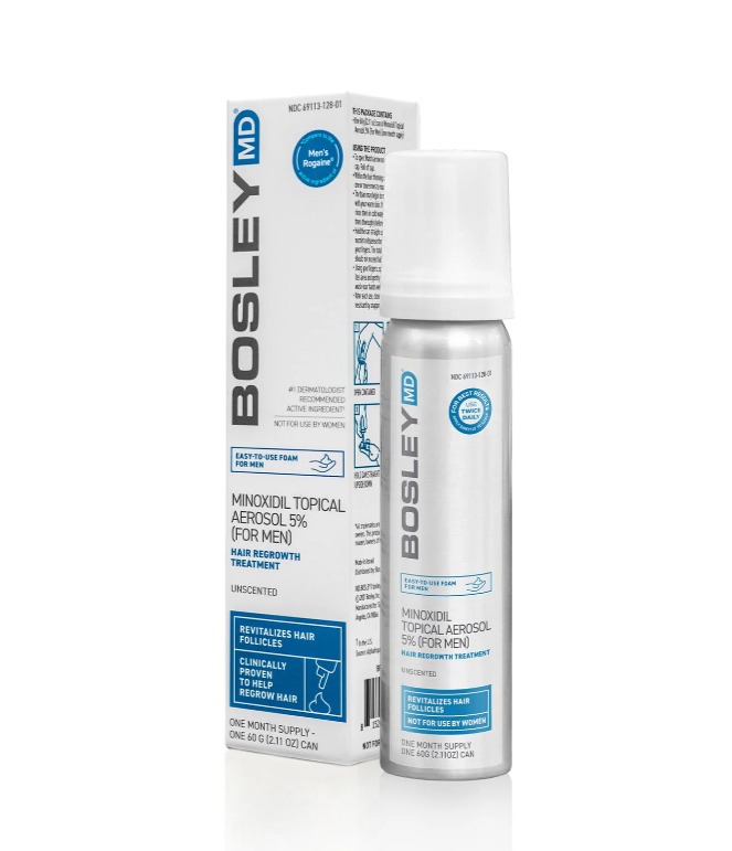 Bosley Md Men's Regrowth Treatment Foam 5%
