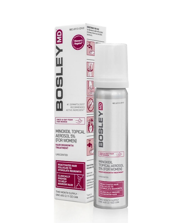 Bosley Md Women's Regrowth Treatment Foam 5%