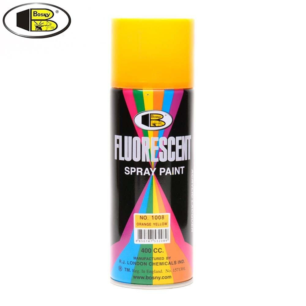 Bosny Fluorescent Paint-Orange Yellow- 400cc