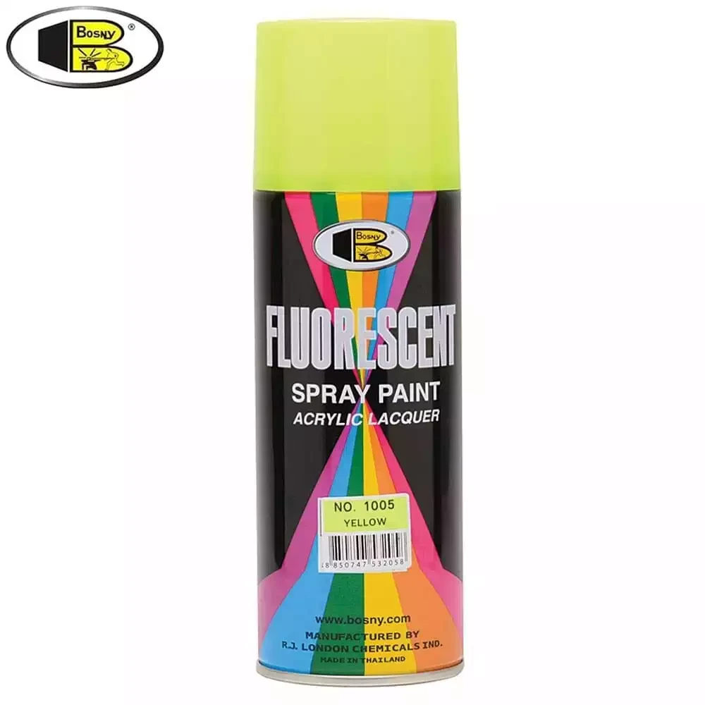 Bosny Fluorescent Paint Yellow- 400cc