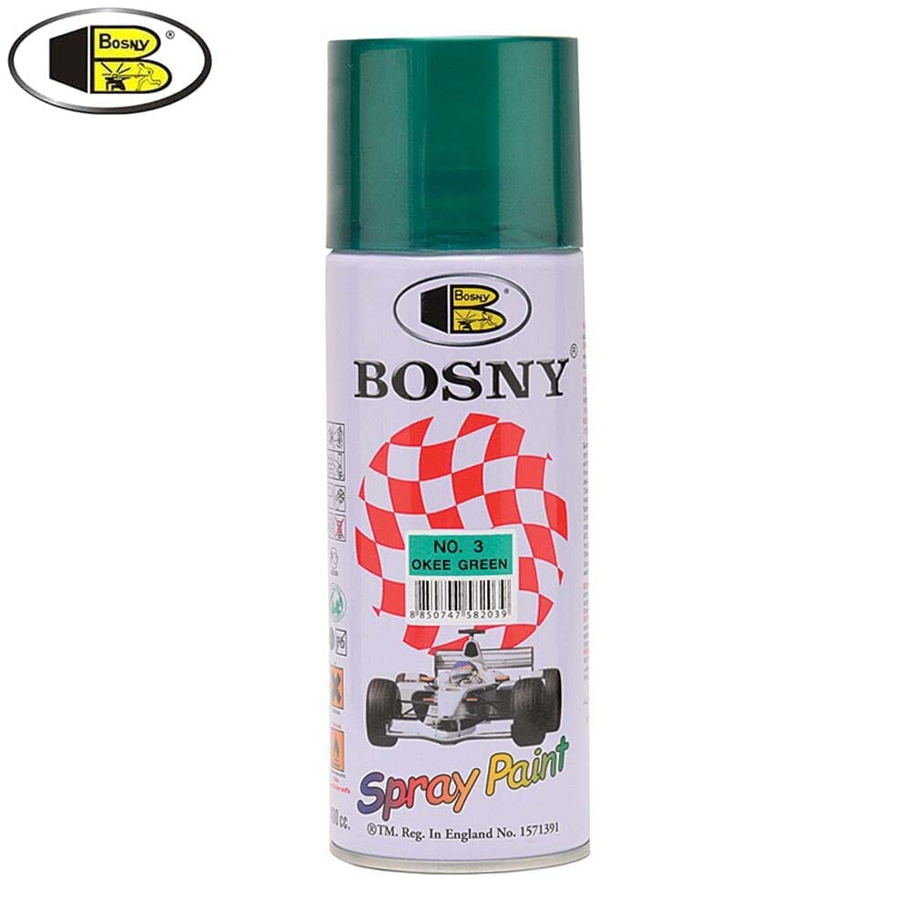 Bosny Spray Paint Okee Green-400Cc