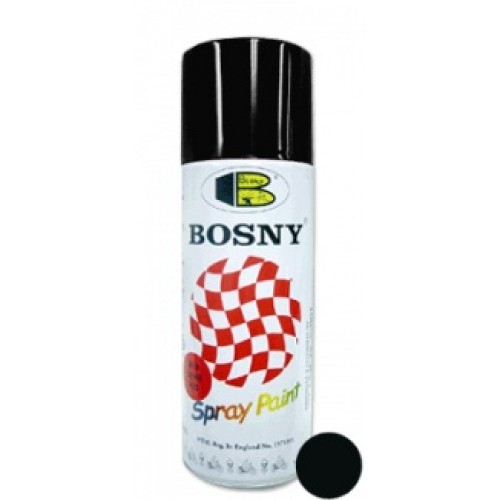 Bosny Spray Paints Black-400cc