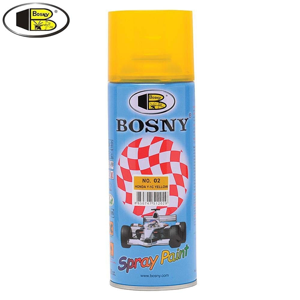 Bosny Spray Paints Honda Y-1C Yellow-400Cc