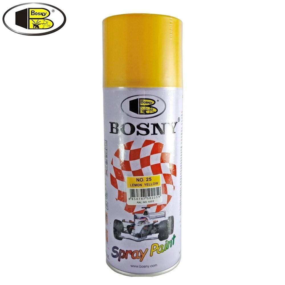 Bosny Spray Paints Lemon Yellow-400cc