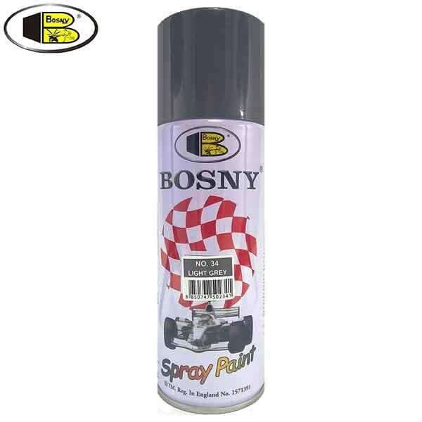 Bosny Spray Paints Light Grey-400cc