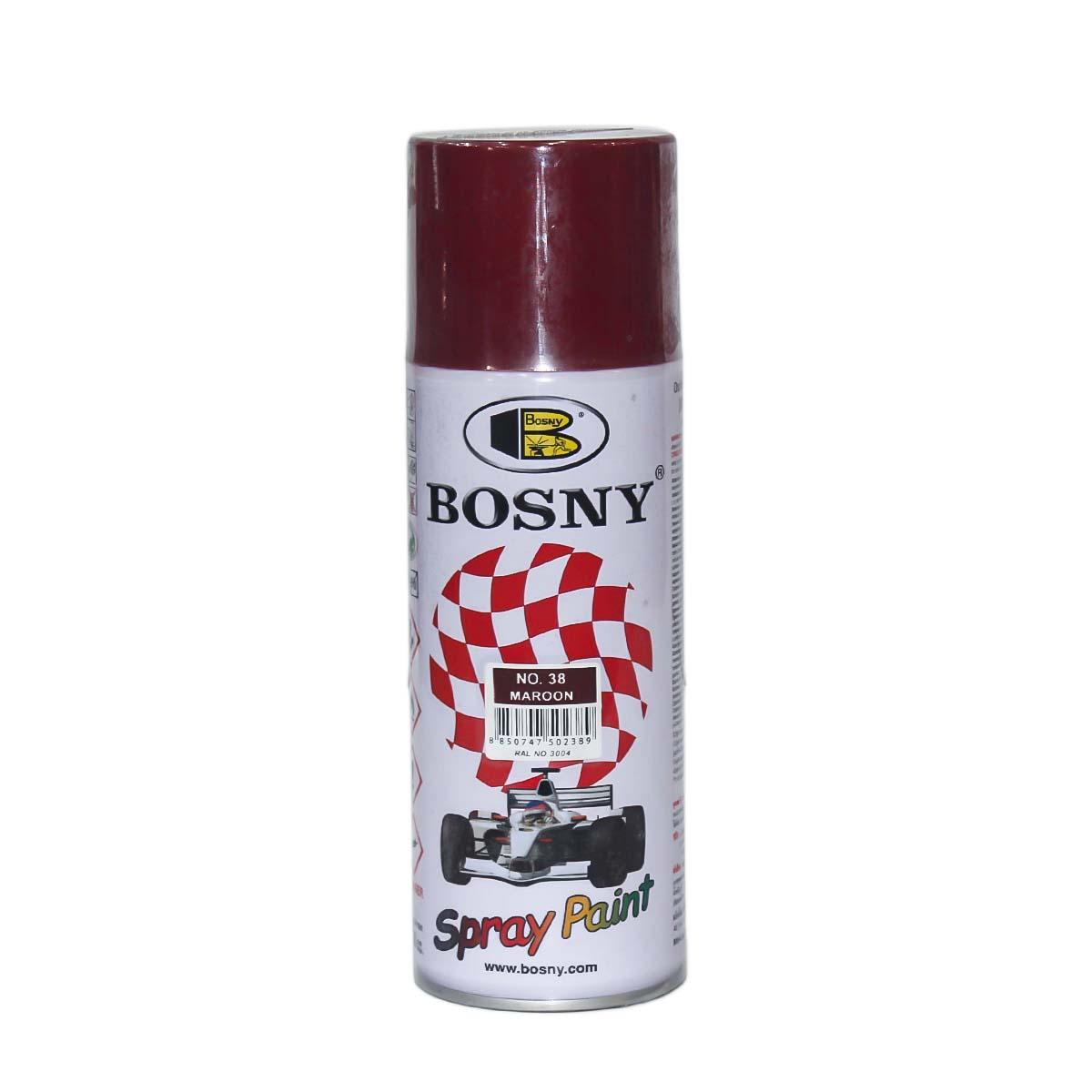 Bosny Spray Paints Maroon-400Cc