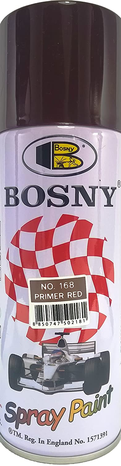 Bosny Spray Paints Primer Red-400Cc