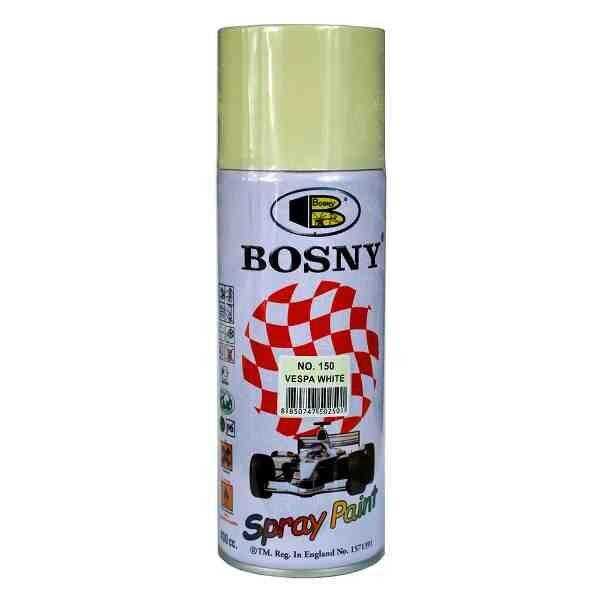 Bosny Spray Paints Vespa White-400cc