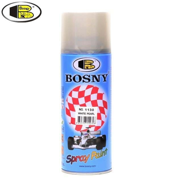 Bosny Spray Paints White Pearl-400Cc