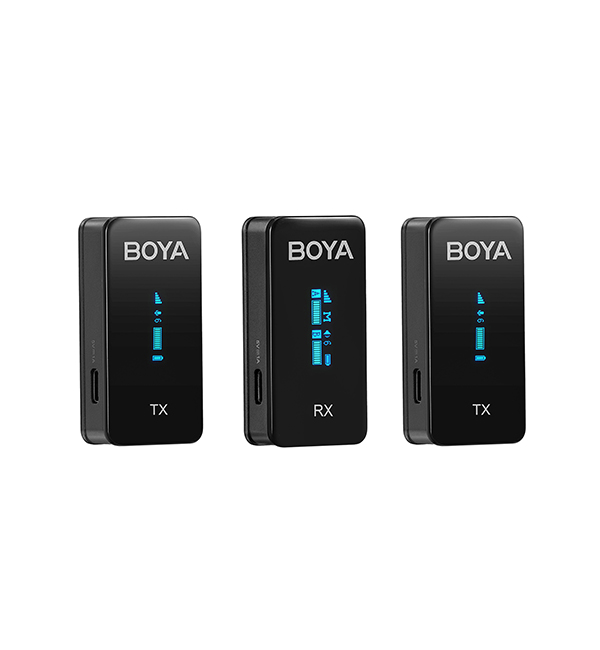 Boya BY-XM6-S2 Microphone - 2.4GHz Ultra-compact Wireless Microphone System