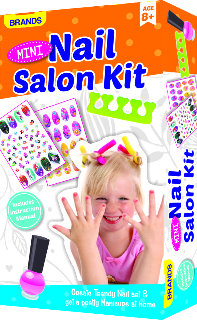 Brands Mini Nail Salon Kit Age 8 years + for Girl