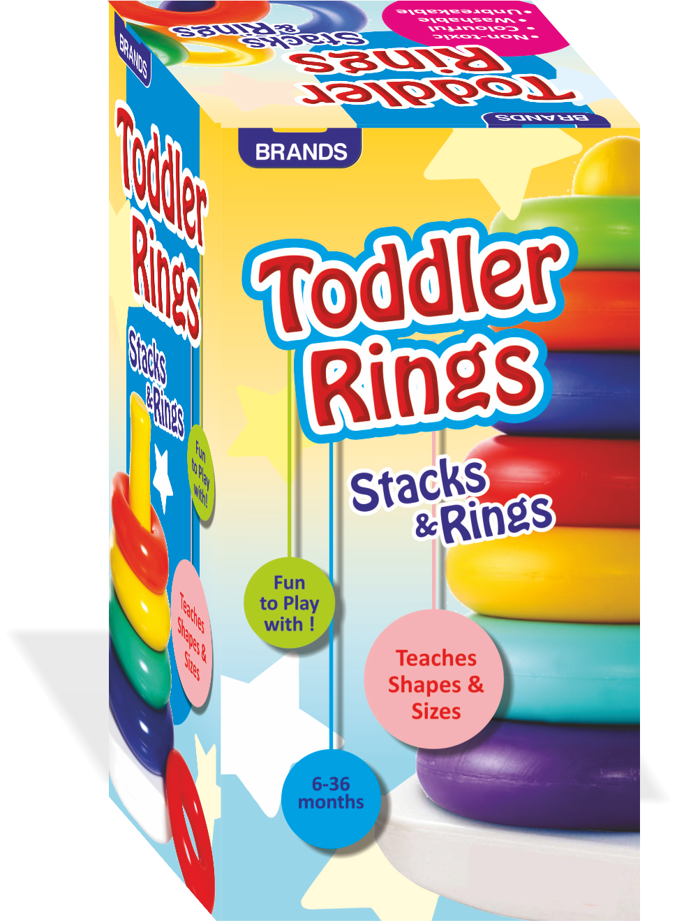 Brands Toddler Ring Big Box for Kids