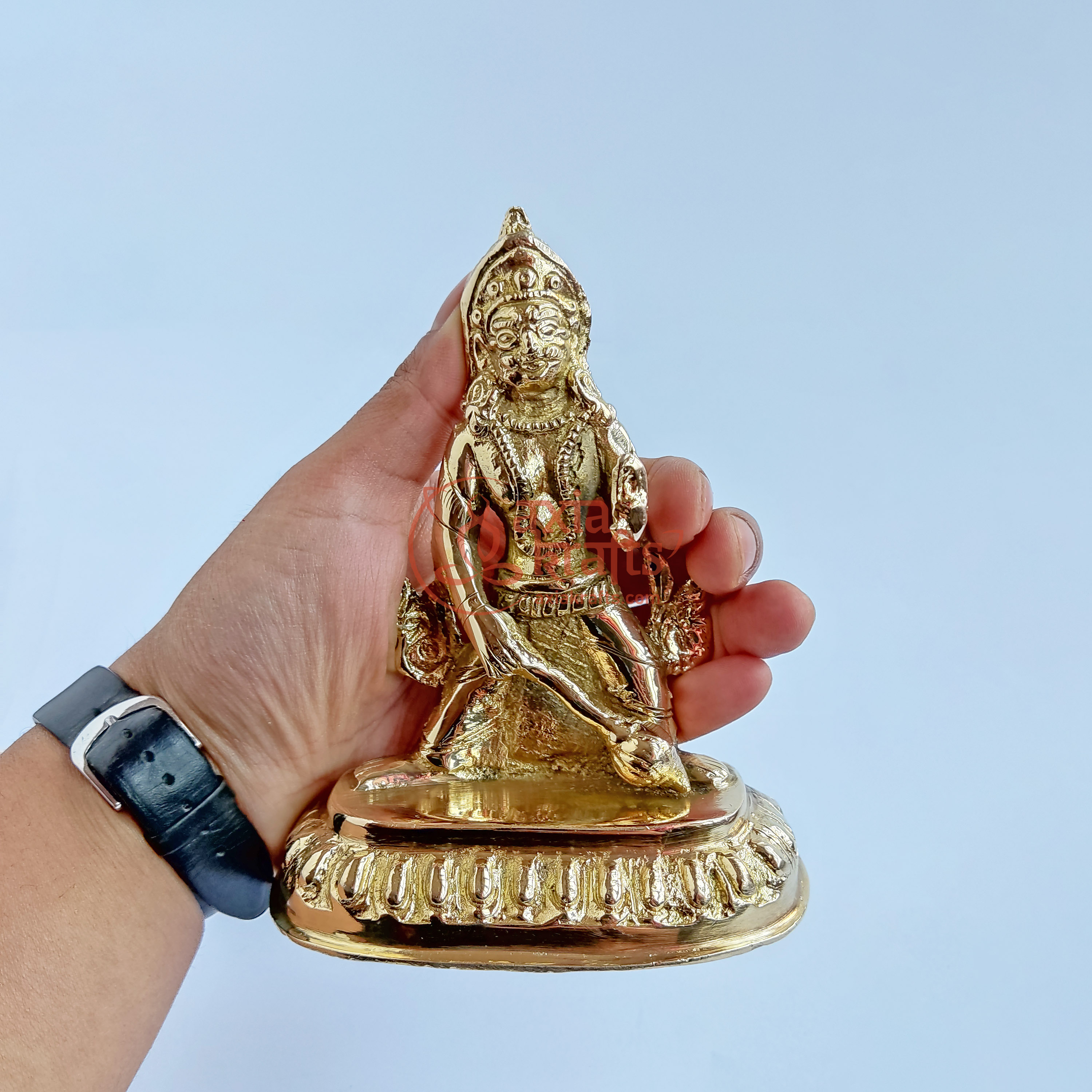 Axia Krafts Brass Bhimsen 5.4 inches | Statue