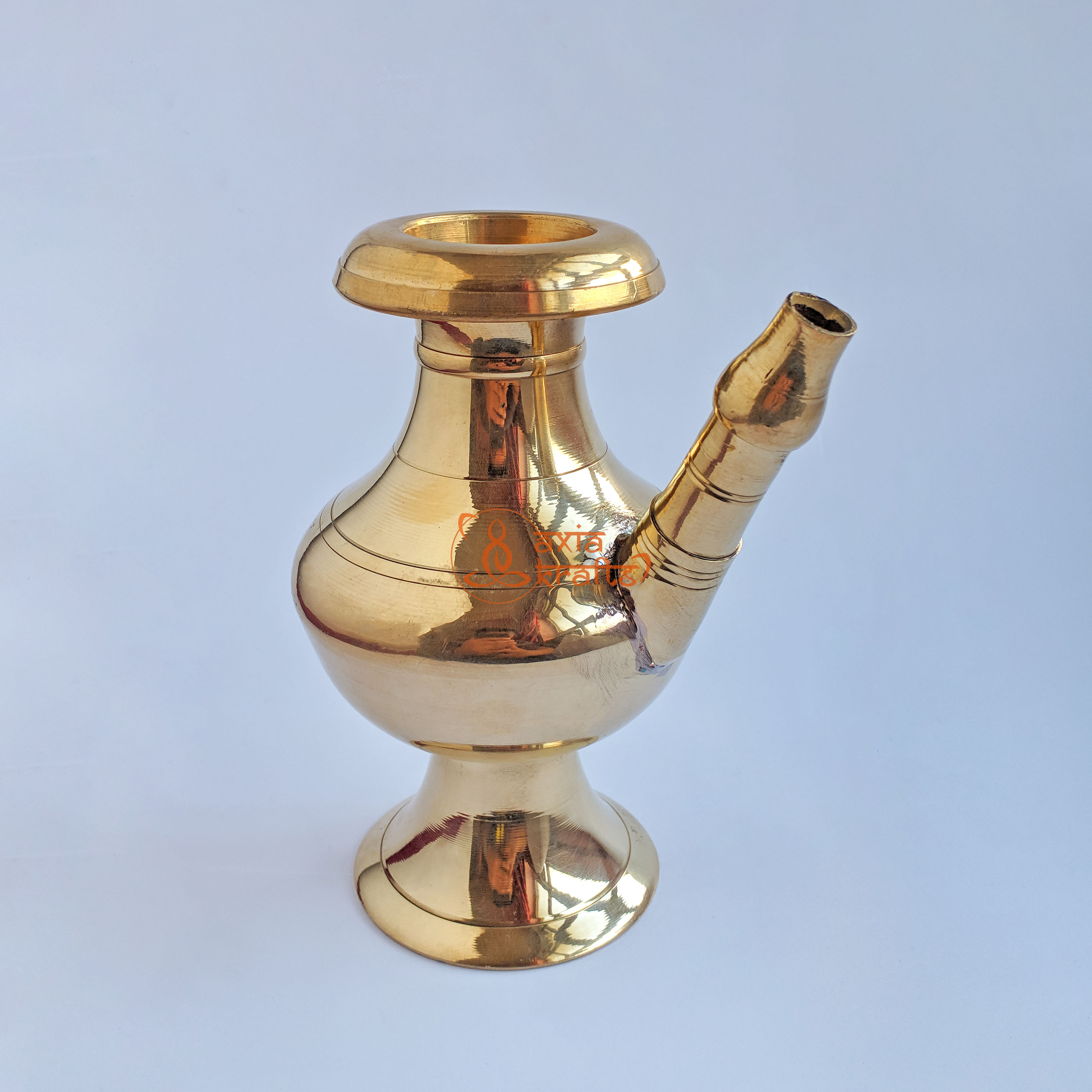 Axia Krafts Brass Karuwa Chainpure 6 inches | Puja bhada | Worship