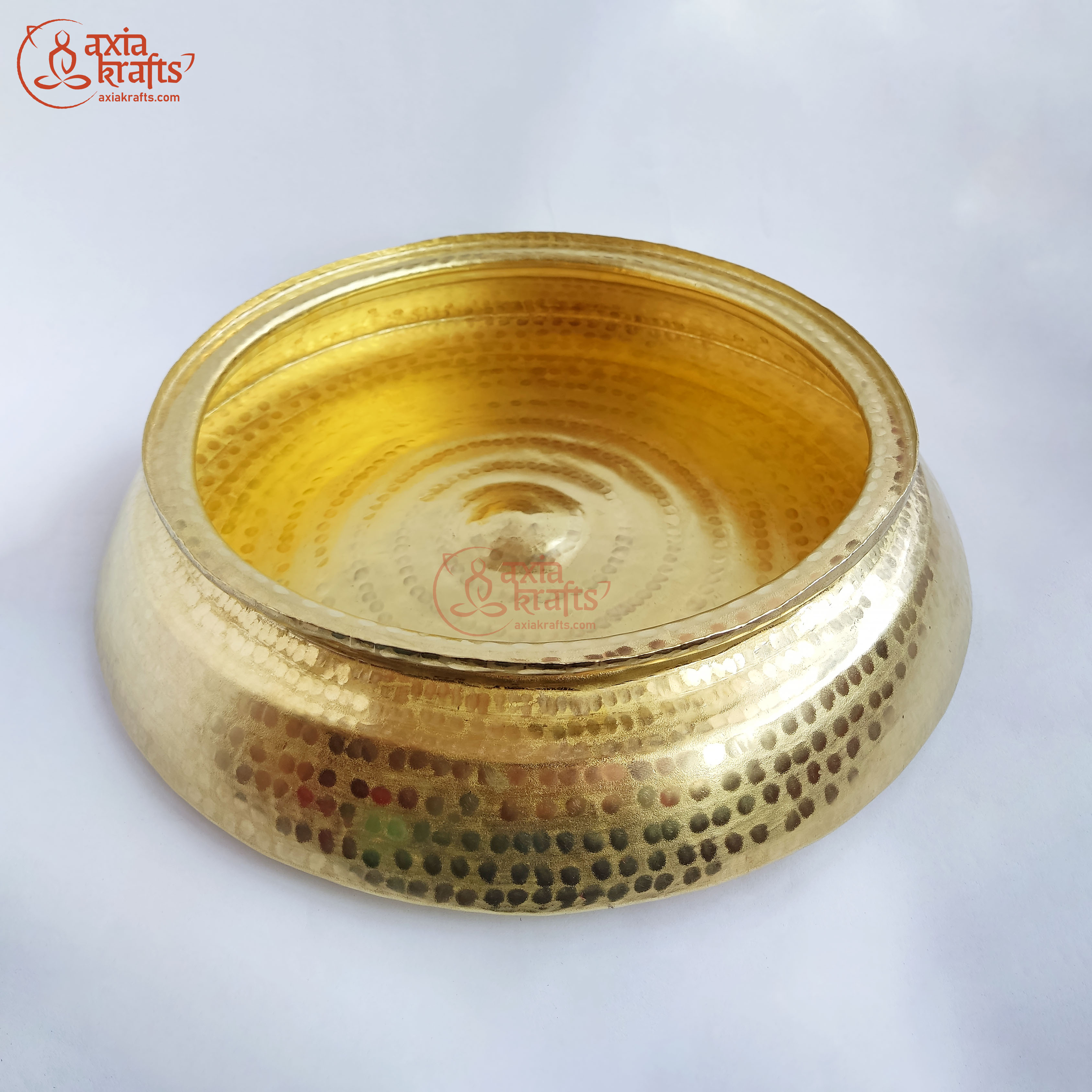 Axia Krafts Brass kotah 13 Inches | Pital